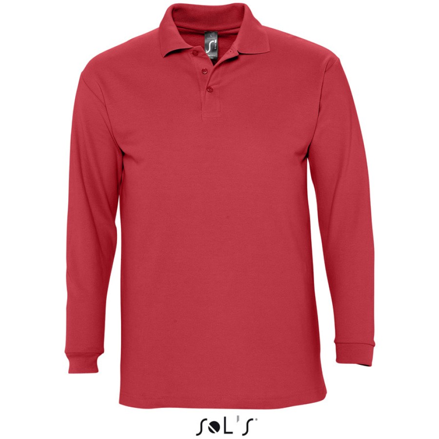 Piqué Polo langarm