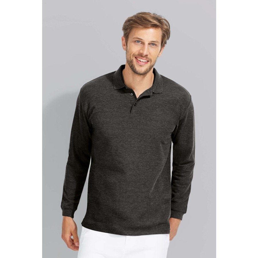 Piqué Polo langarm – Bild 2