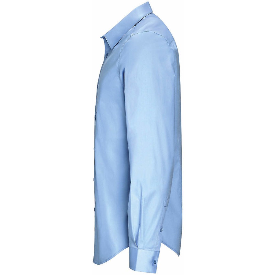 Herren Long Sleeve Stretch Shirt Blake – Bild 2