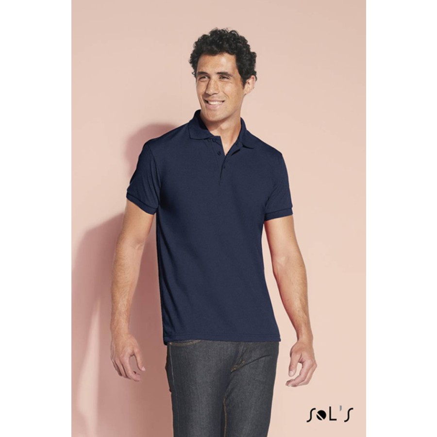 Schweres Herren Piqué Polo – Bild 2