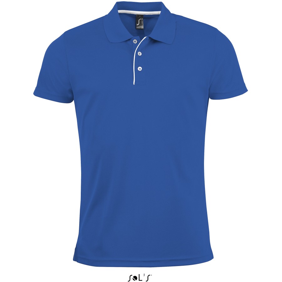Herren Piqué Sport Polo