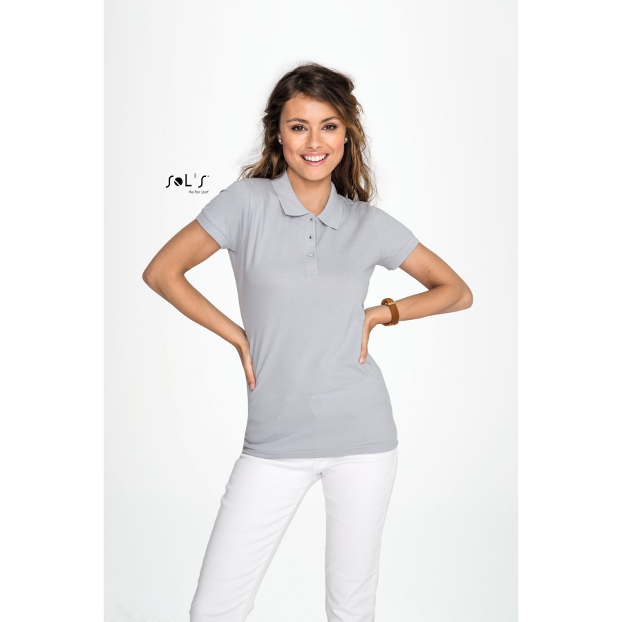 Damen Piqué Polo – Bild 2