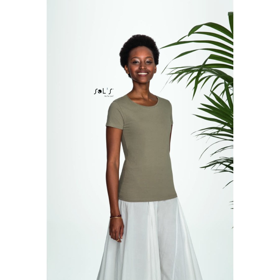 Damen Short Sleeved T-Shirt Milo – Bild 2