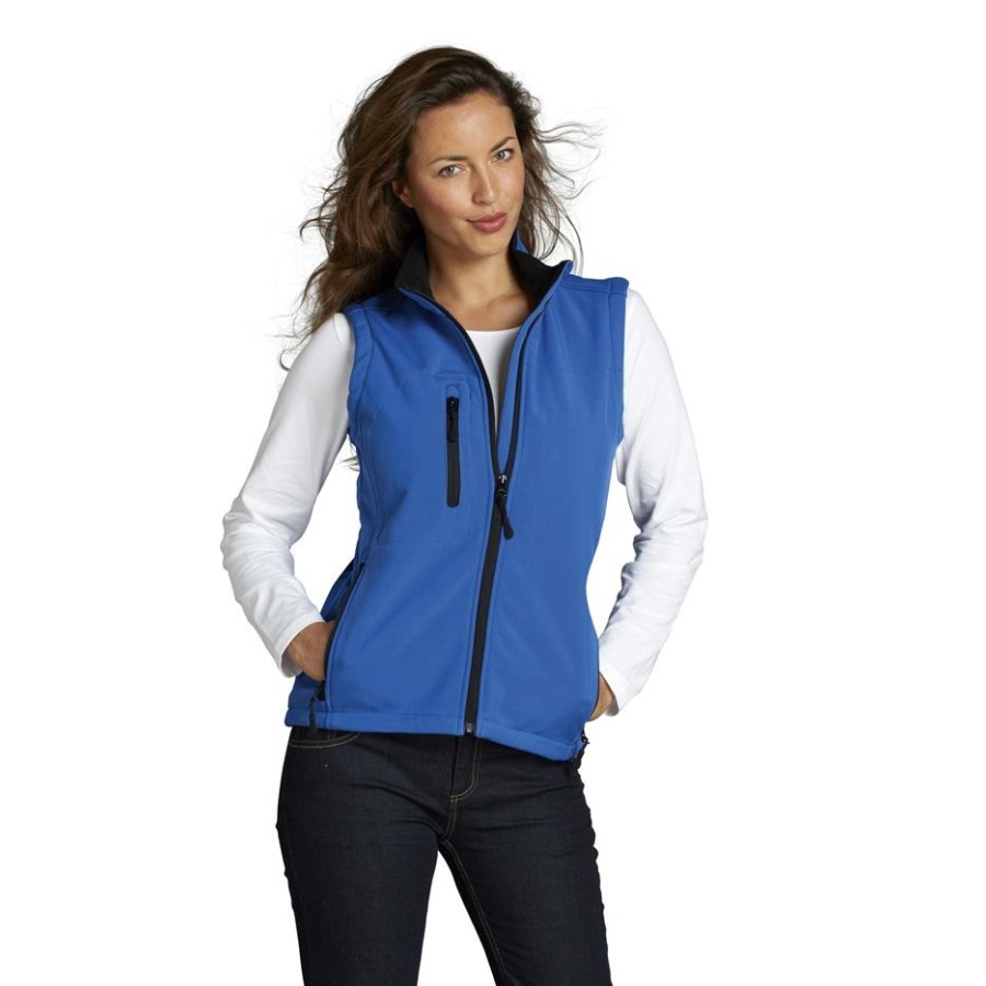 Damen 3-Lagen Softshell Gilet – Bild 2