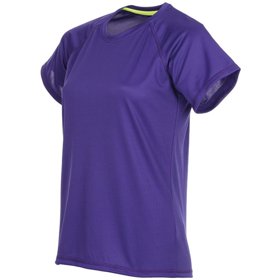 Damen Bird eye Raglan Sport Shirt – Bild 3