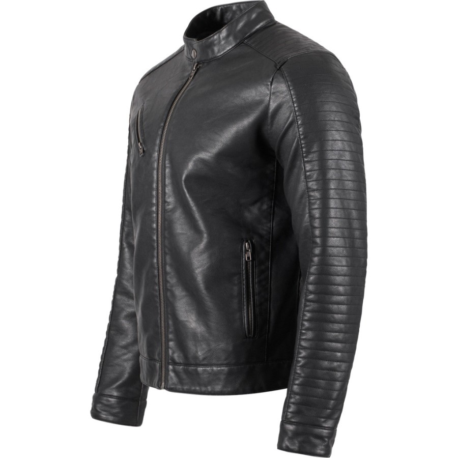 Herren Biker Jacke – Bild 3