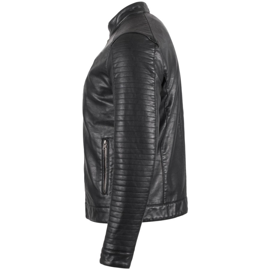 Herren Biker Jacke – Bild 4
