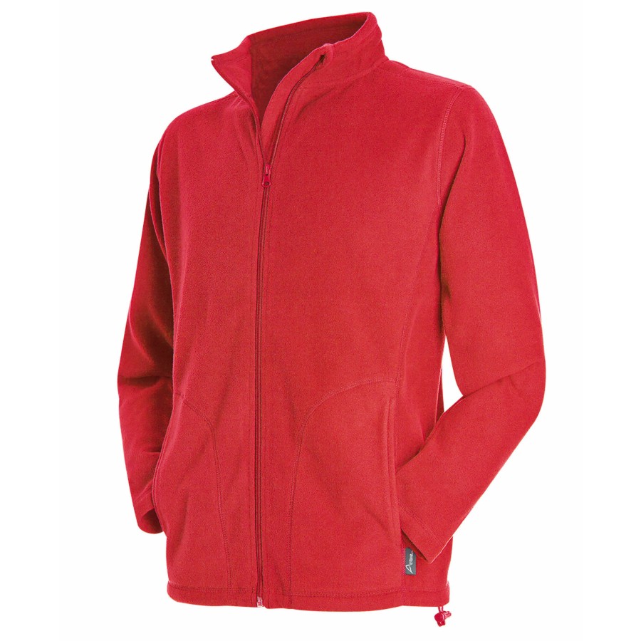 Herren Fleece Jacke