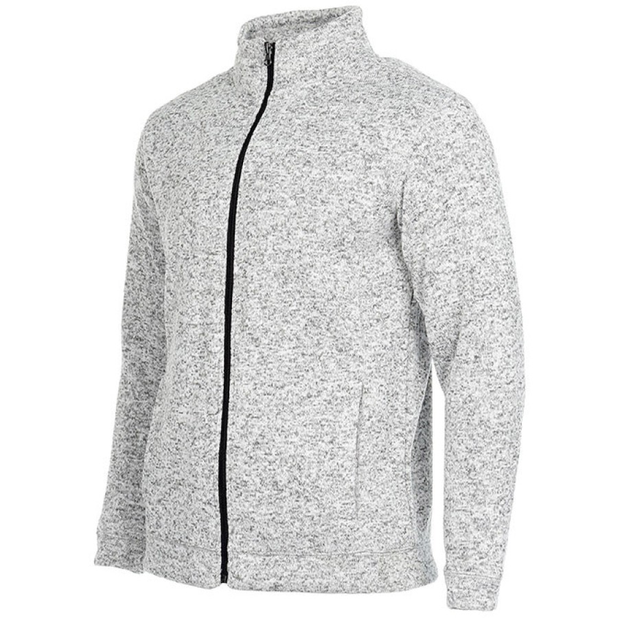 Herren Strickfleece Jacke – Bild 3