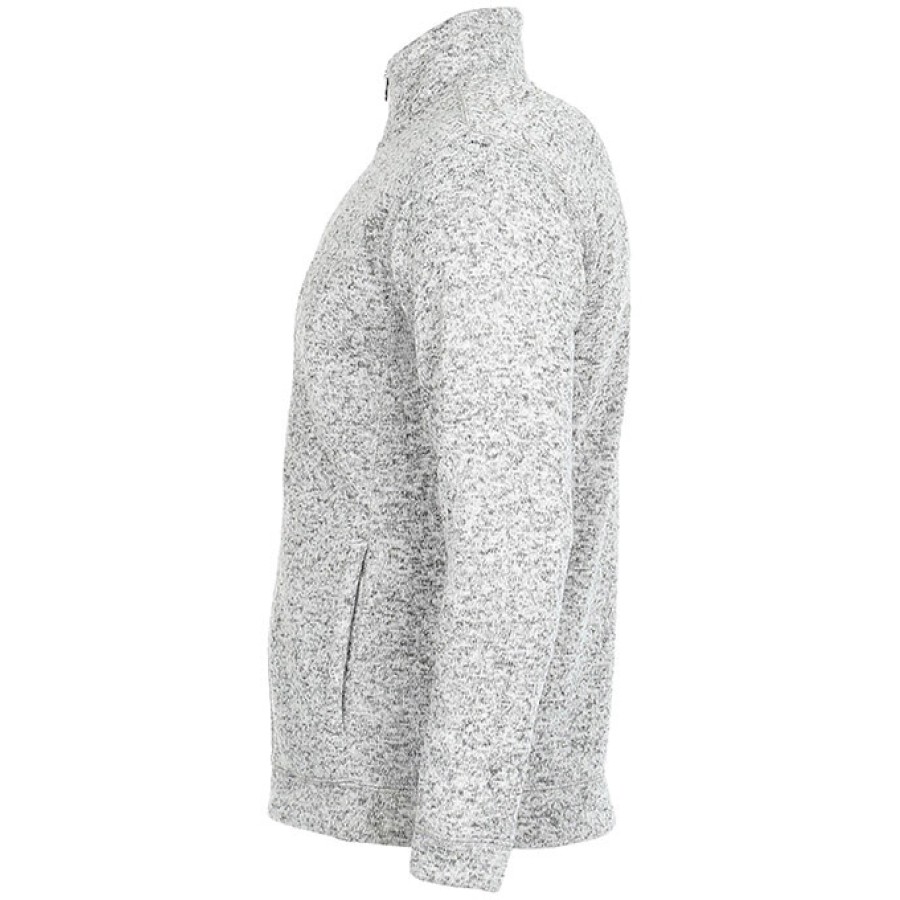 Herren Strickfleece Jacke – Bild 4