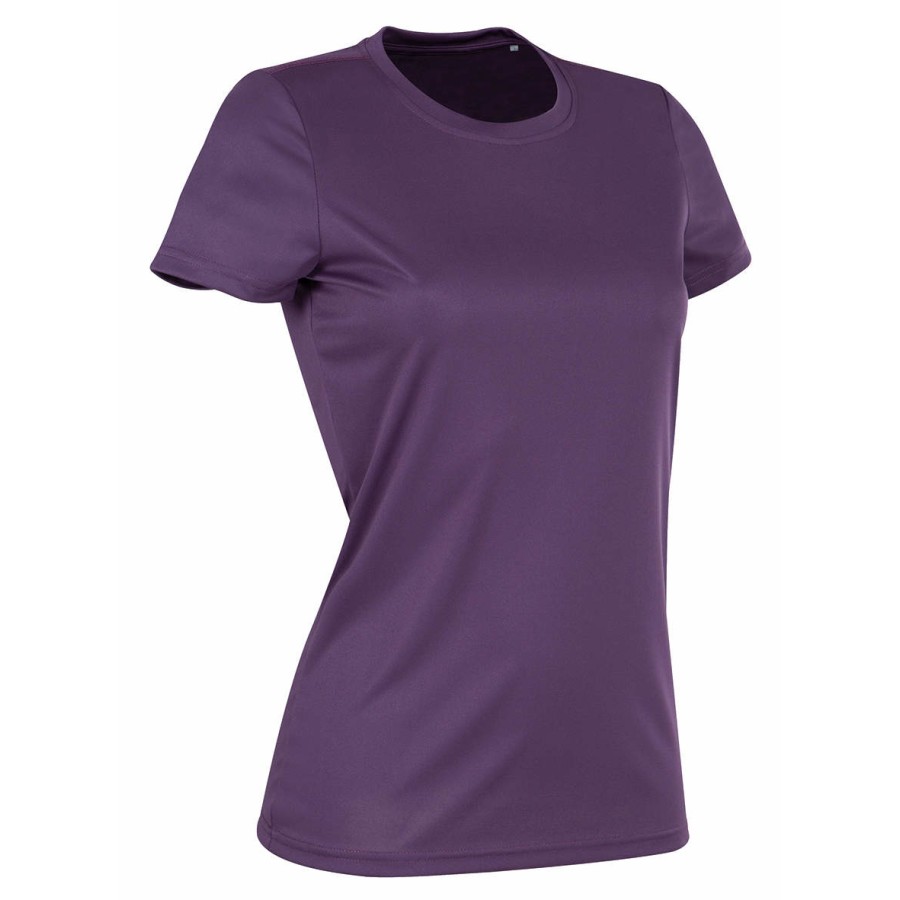 Damen Interlock Sport T-Shirt Active-Dry
