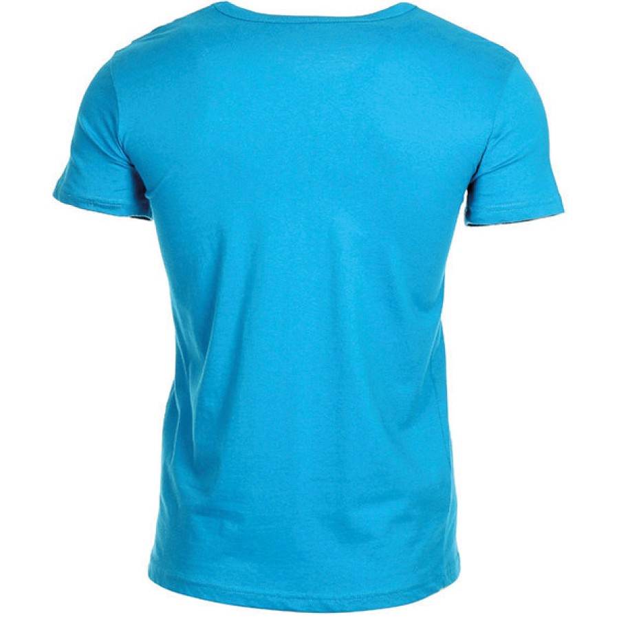 Herren V-Ausschnitt T-Shirt – Bild 5