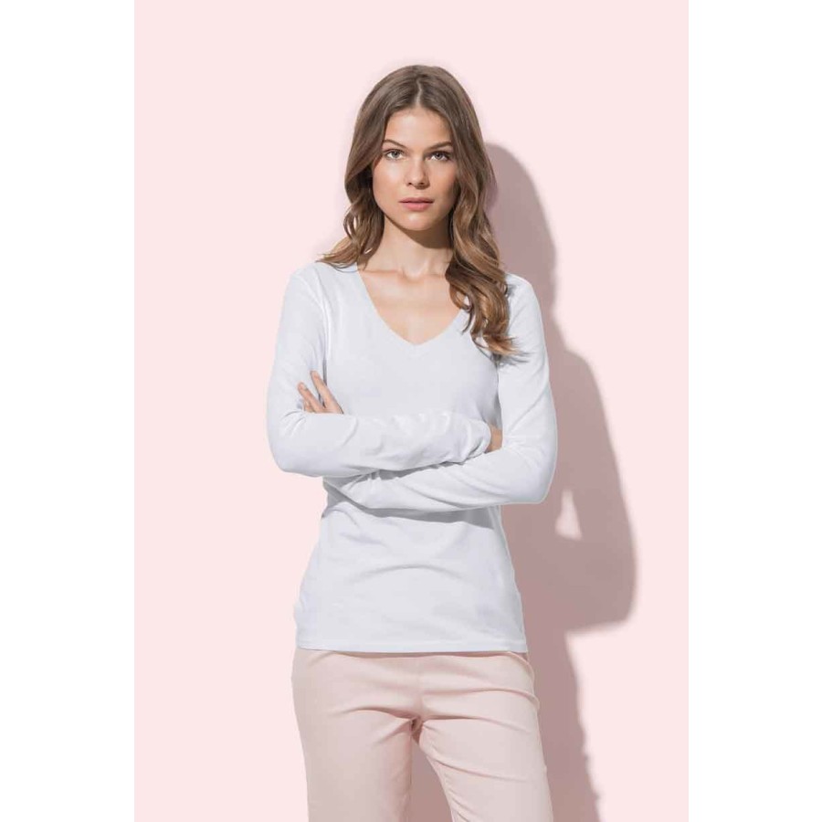 Damen T-Shirt langarm – Bild 2