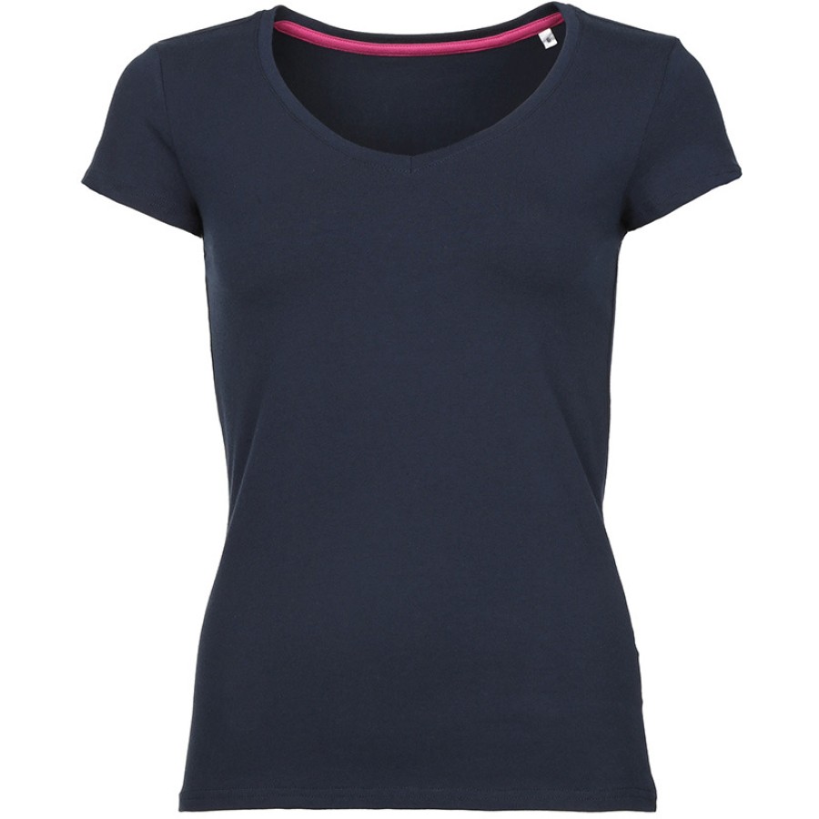 Damen V-Ausschnitt T-Shirt