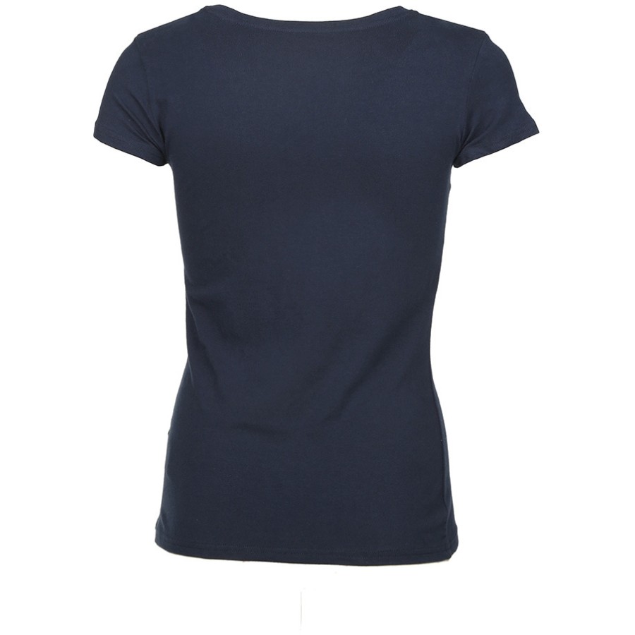 Damen V-Ausschnitt T-Shirt – Bild 5