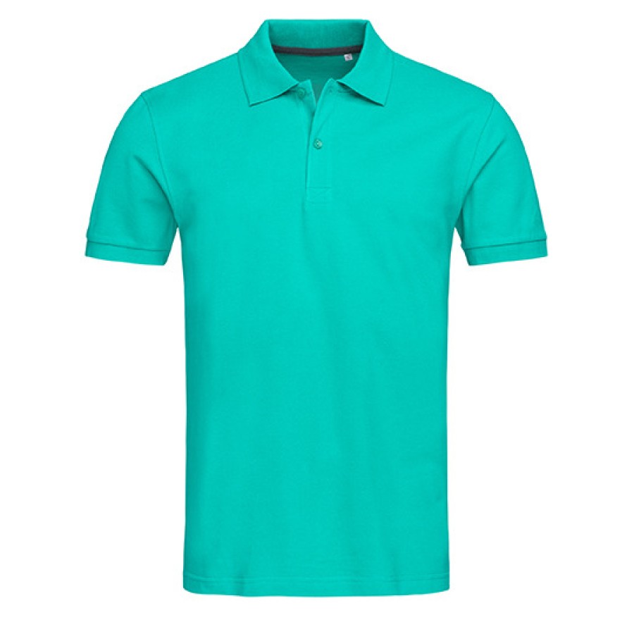 Herren Piqué Polo Henry