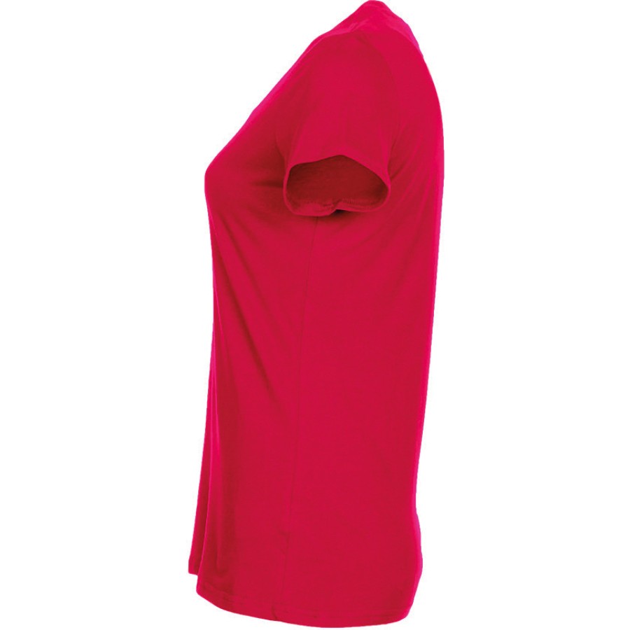 Damen Bio V-Ausschnitt T-Shirt Janet – Bild 4