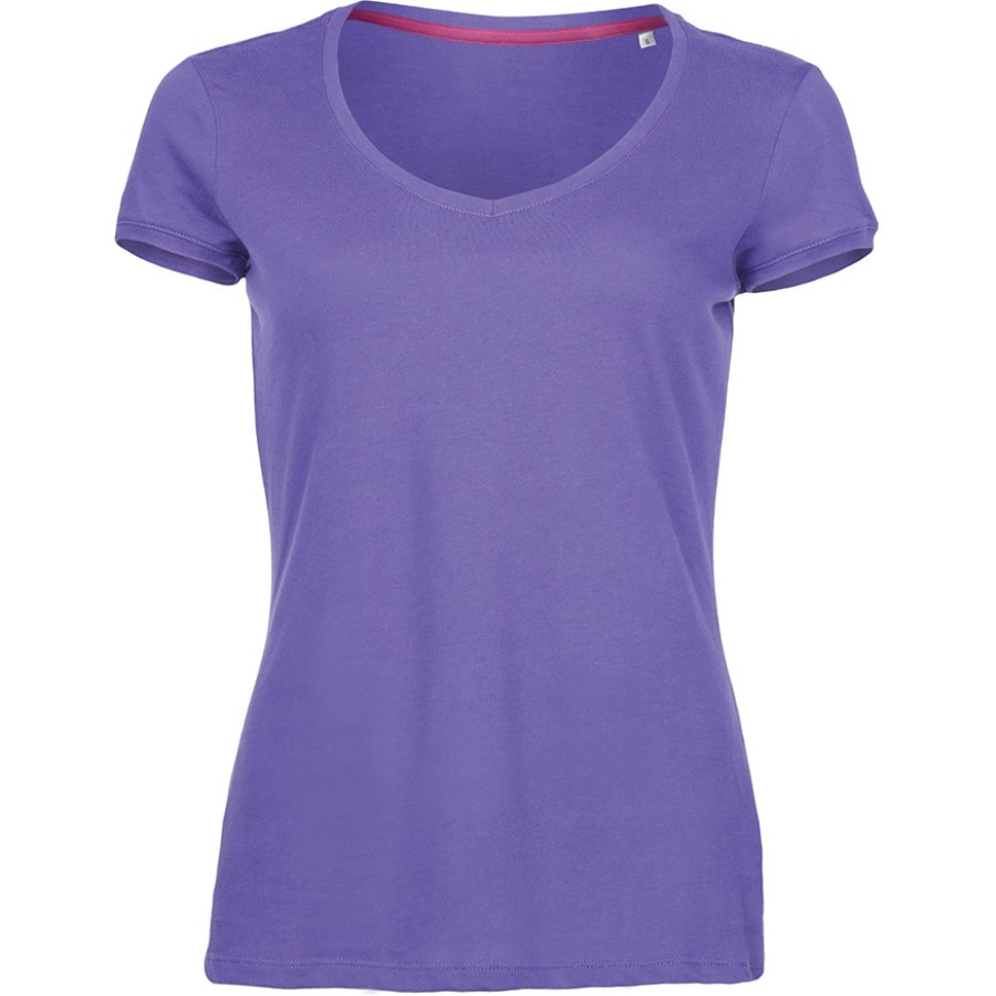 Damen V-Ausschnitt T-Shirt