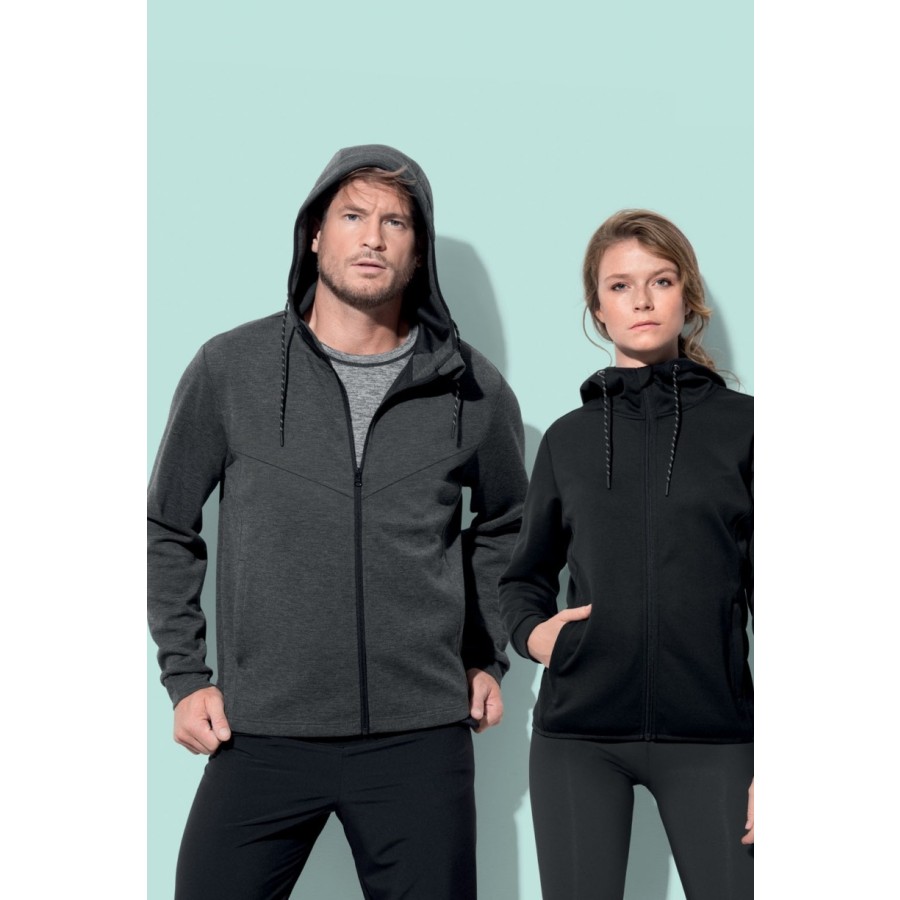 Damen Kapuzen Jacke Scuba – Bild 2