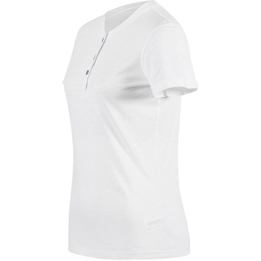 Damen Henley Slub T-Shirt – Bild 2