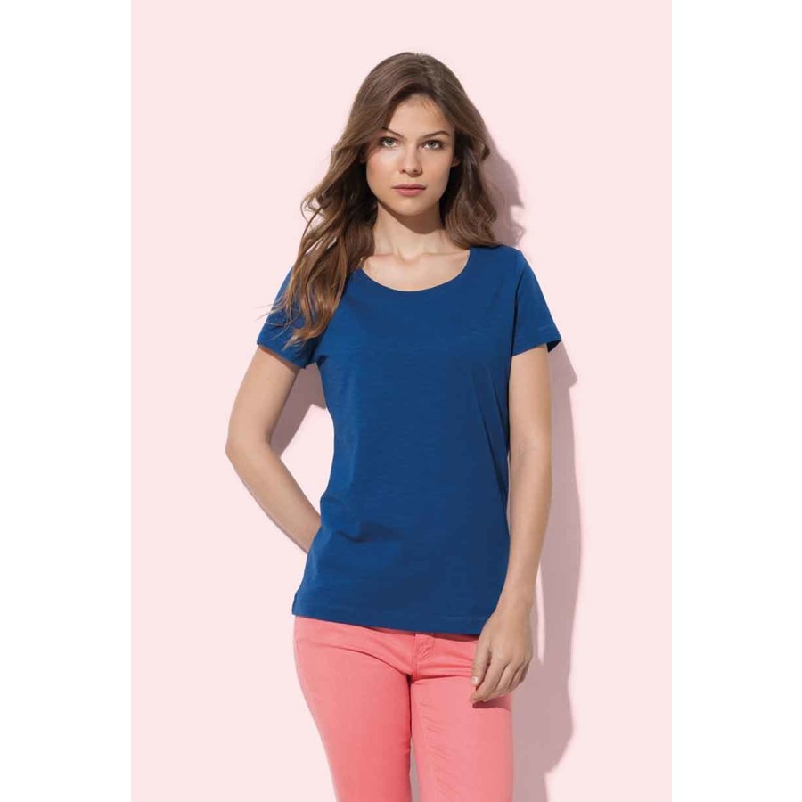 Damen Slub T-Shirt – Bild 2