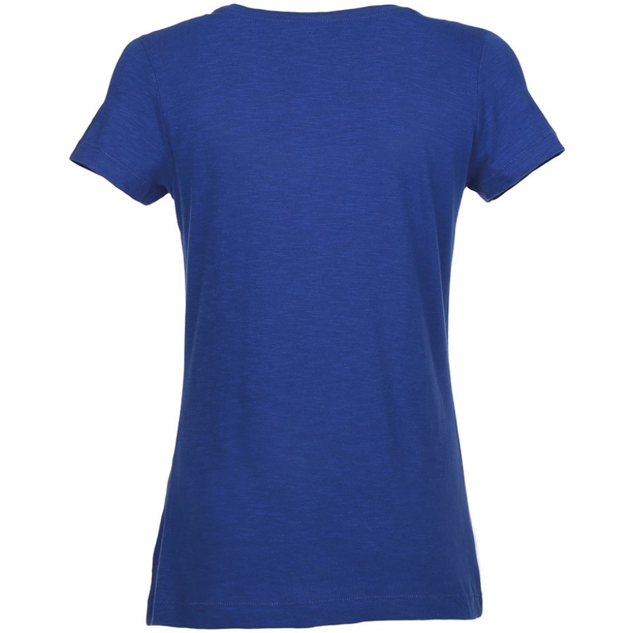 Damen Sharon Slub V-Neck – Bild 4