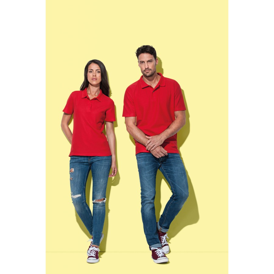 Damen Jersey Polo – Bild 2