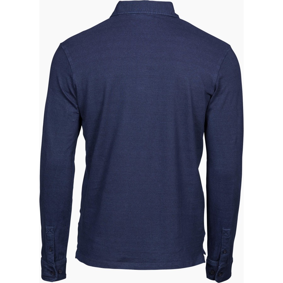 Fashion Stretch Piqué Polo langarm – Bild 3