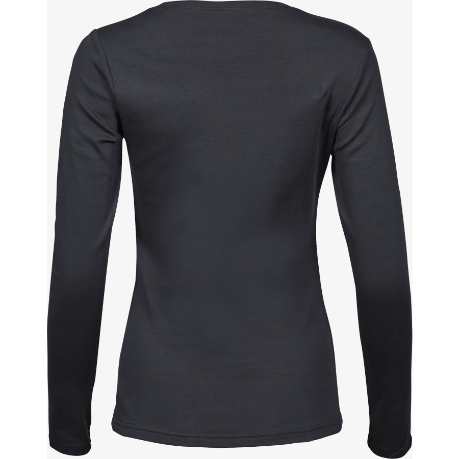 Damen Interlock T-Shirt langarm – Bild 4