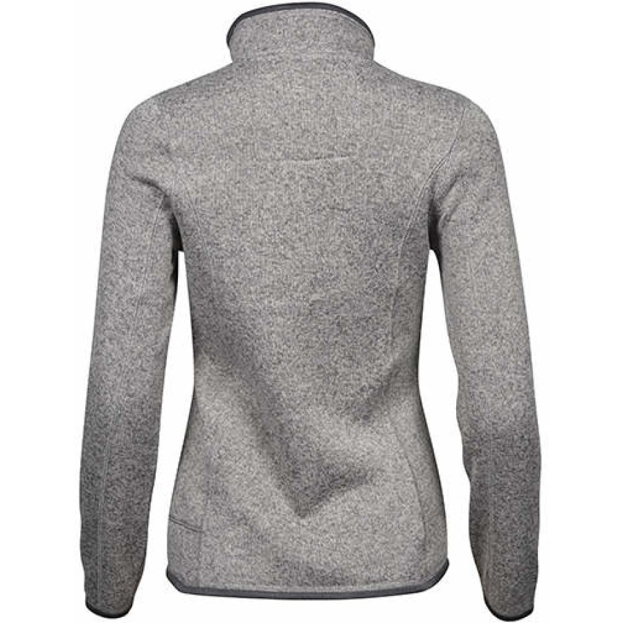 Damen Strickfleece Jacke – Bild 3