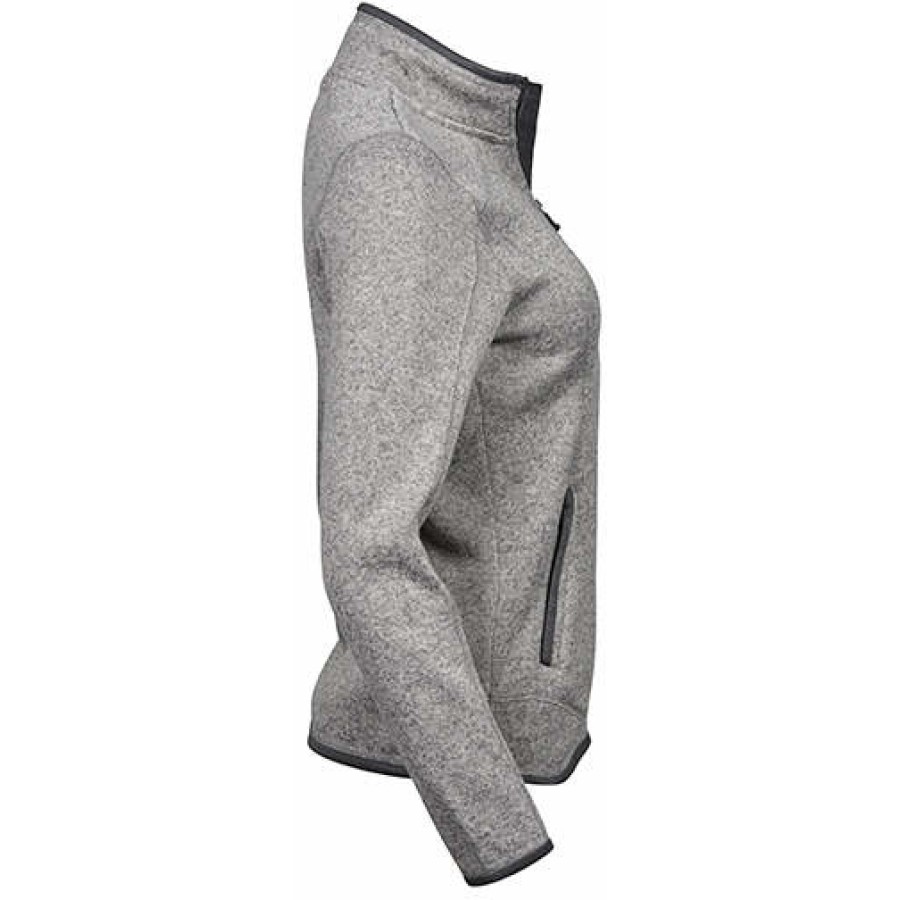 Damen Strickfleece Jacke – Bild 4