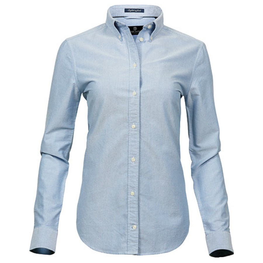 Oxford Bluse Perfect langarm