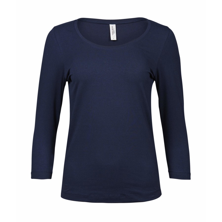 Damen Stretch T-Shirt 3/4 Arm