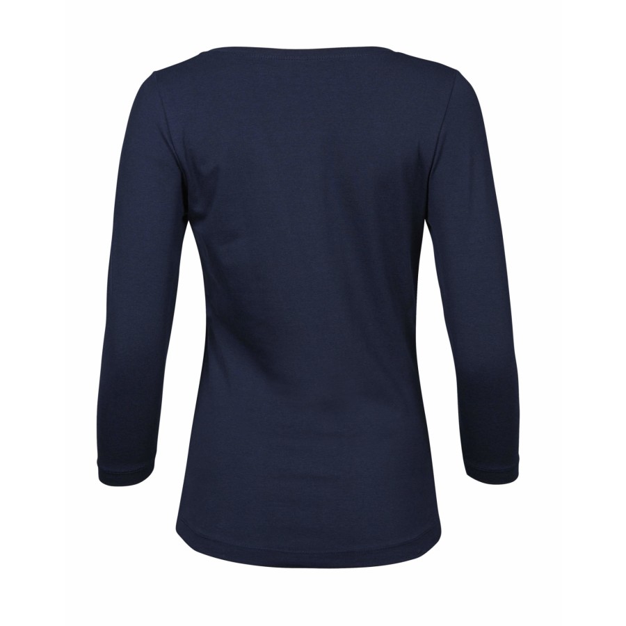 Damen Stretch T-Shirt 3/4 Arm – Bild 4