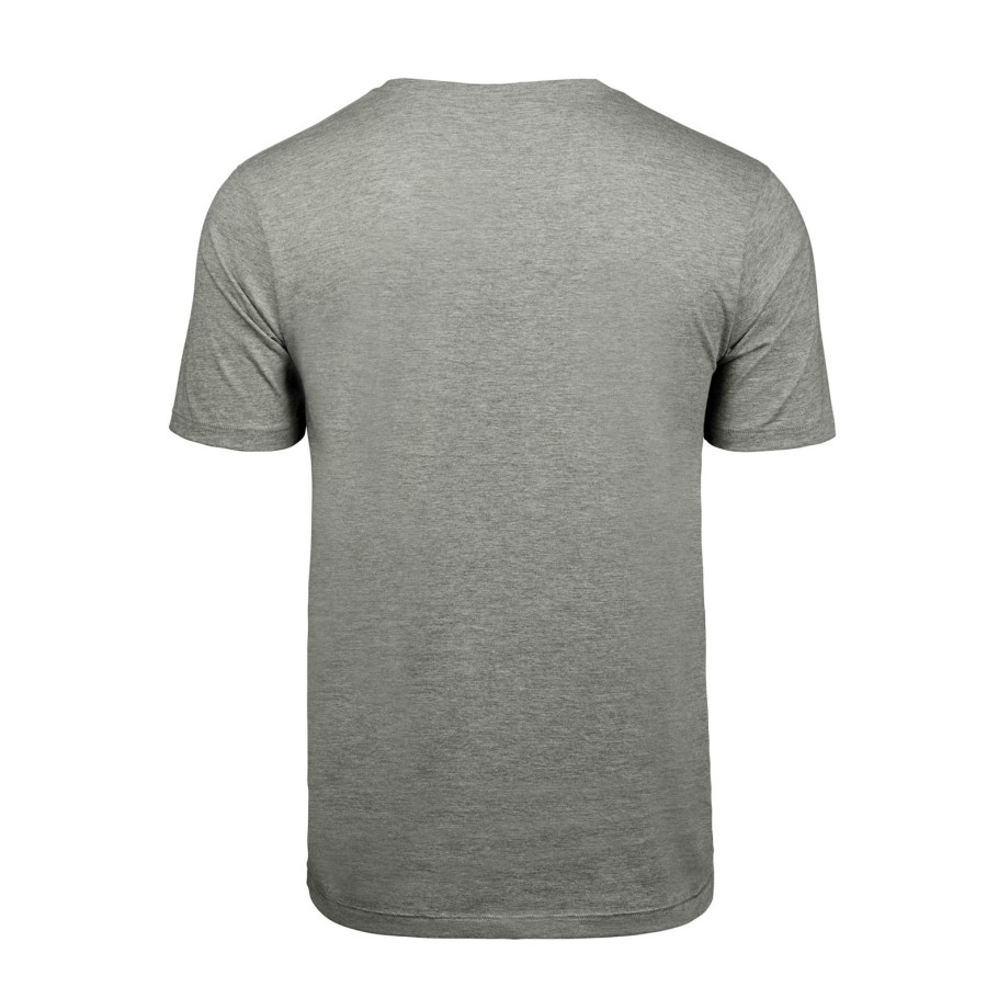 Herren Luxus V-Ausschnitt T-Shirt – Bild 4