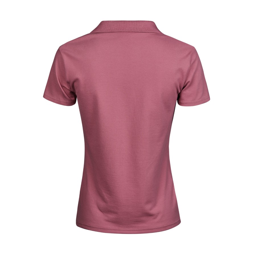 Damen V-Ausschnitt Luxury Stretch Polo – Bild 4