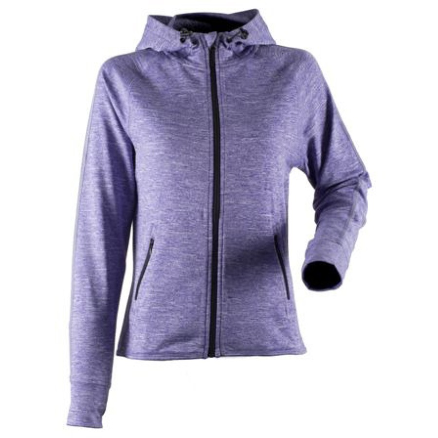 Damen Hoodie with Reflective Tape