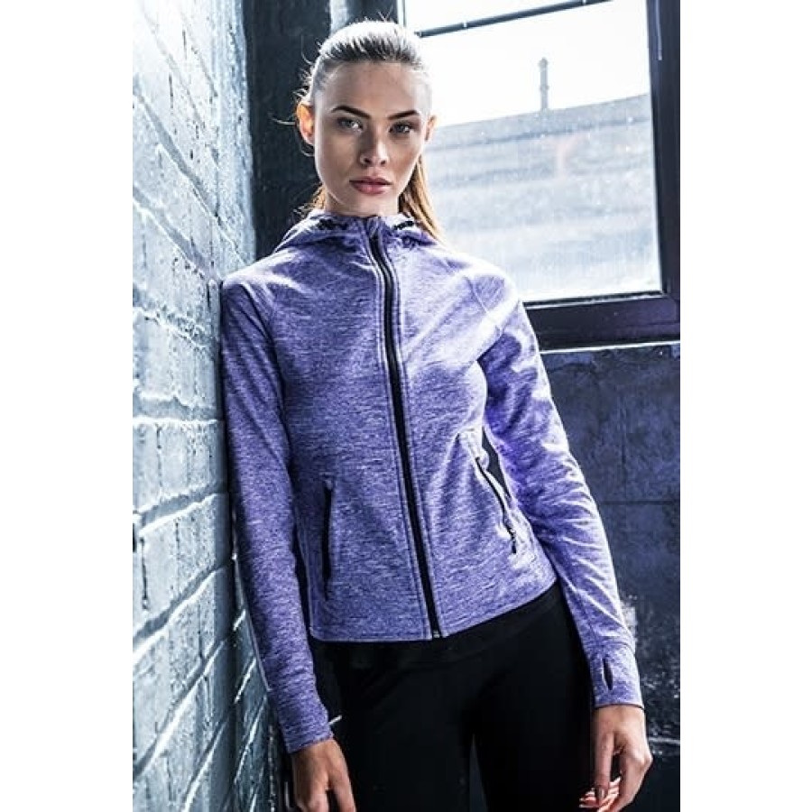 Damen Hoodie with Reflective Tape – Bild 2