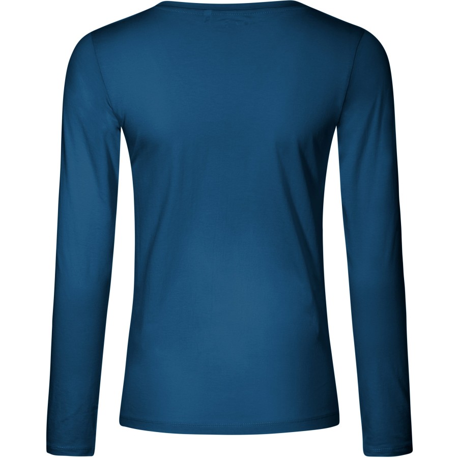 Damen V-Ausschnitt T-Shirt langarm - X.O – Bild 4