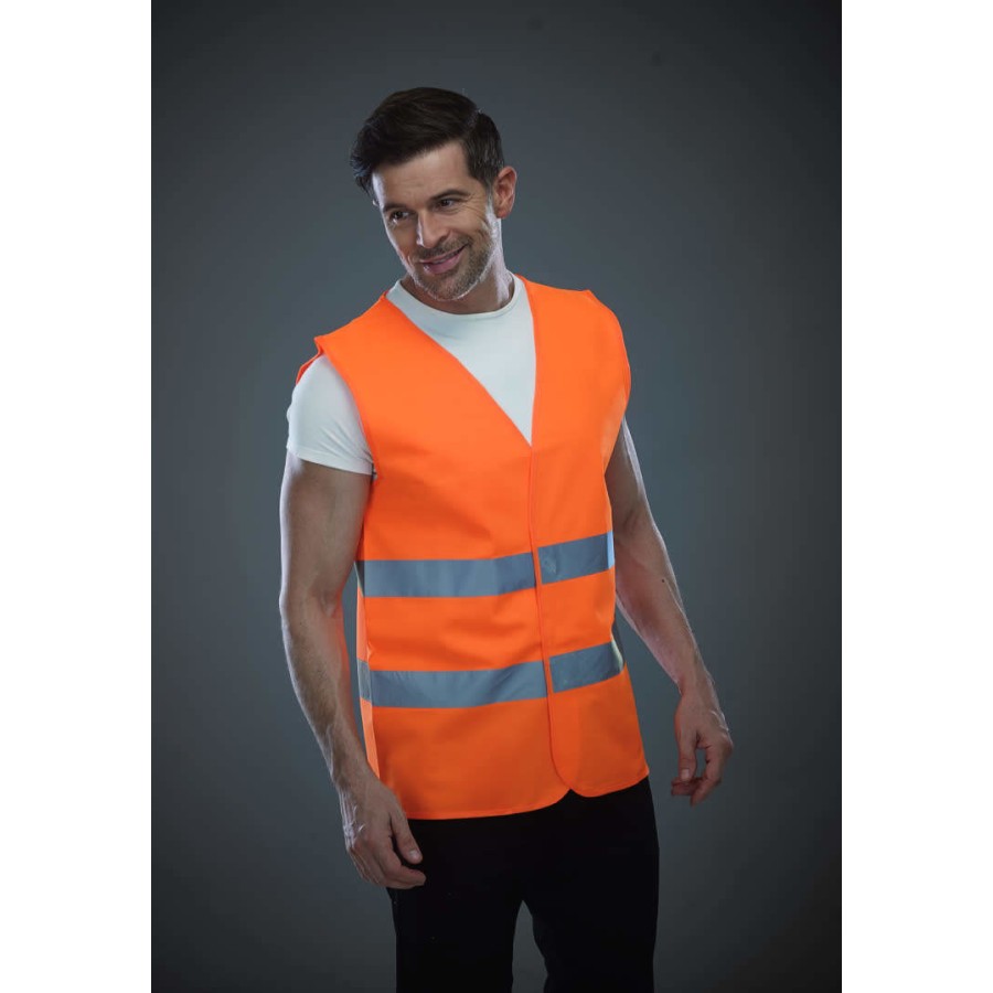 Hi Vis 2 Bands Waistcoat