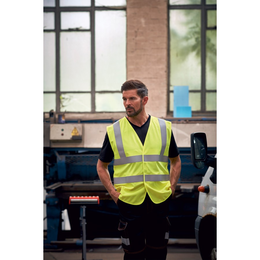 Hi-Vis Anti-Static Flame Retardant Waistcoat