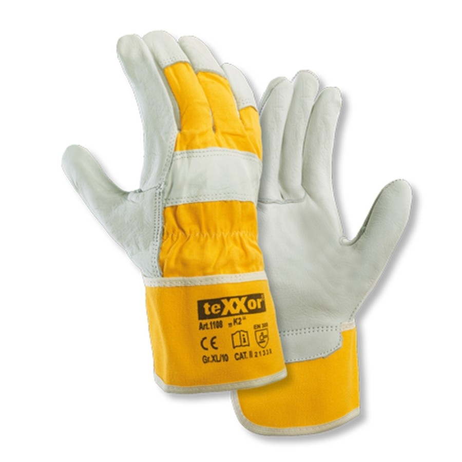 TOP Rindvollleder-Handschuhe K2