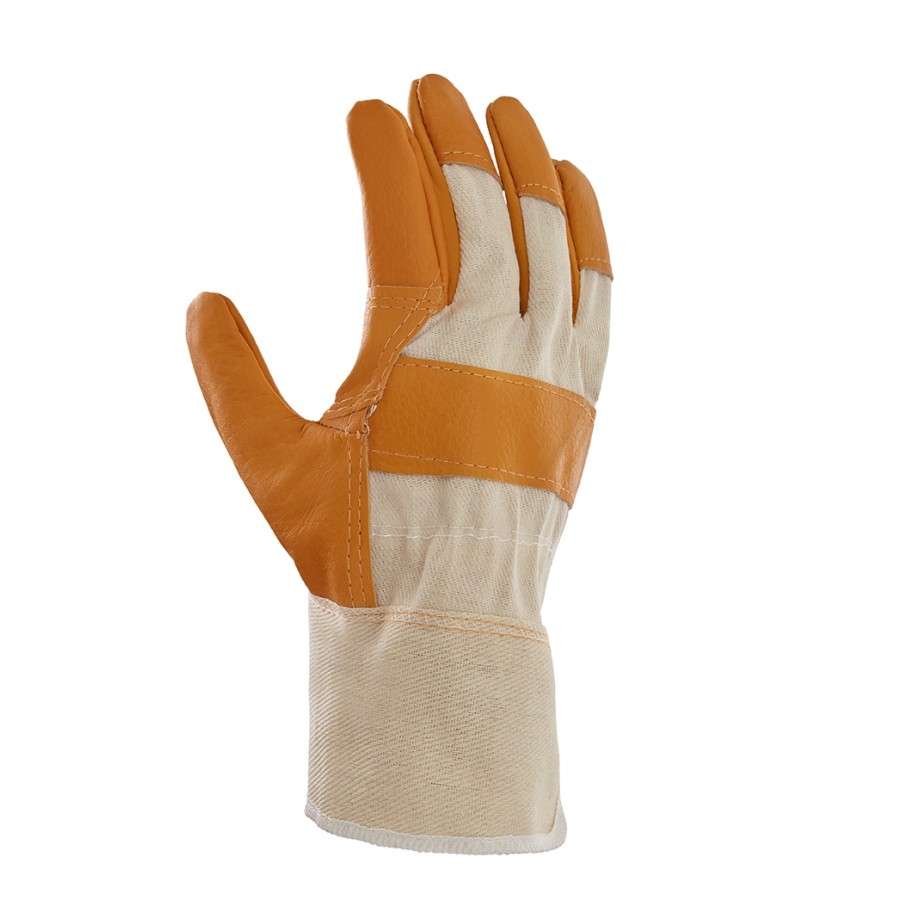 Möbelleder-Handschuhe HELLES LEDER – Bild 3