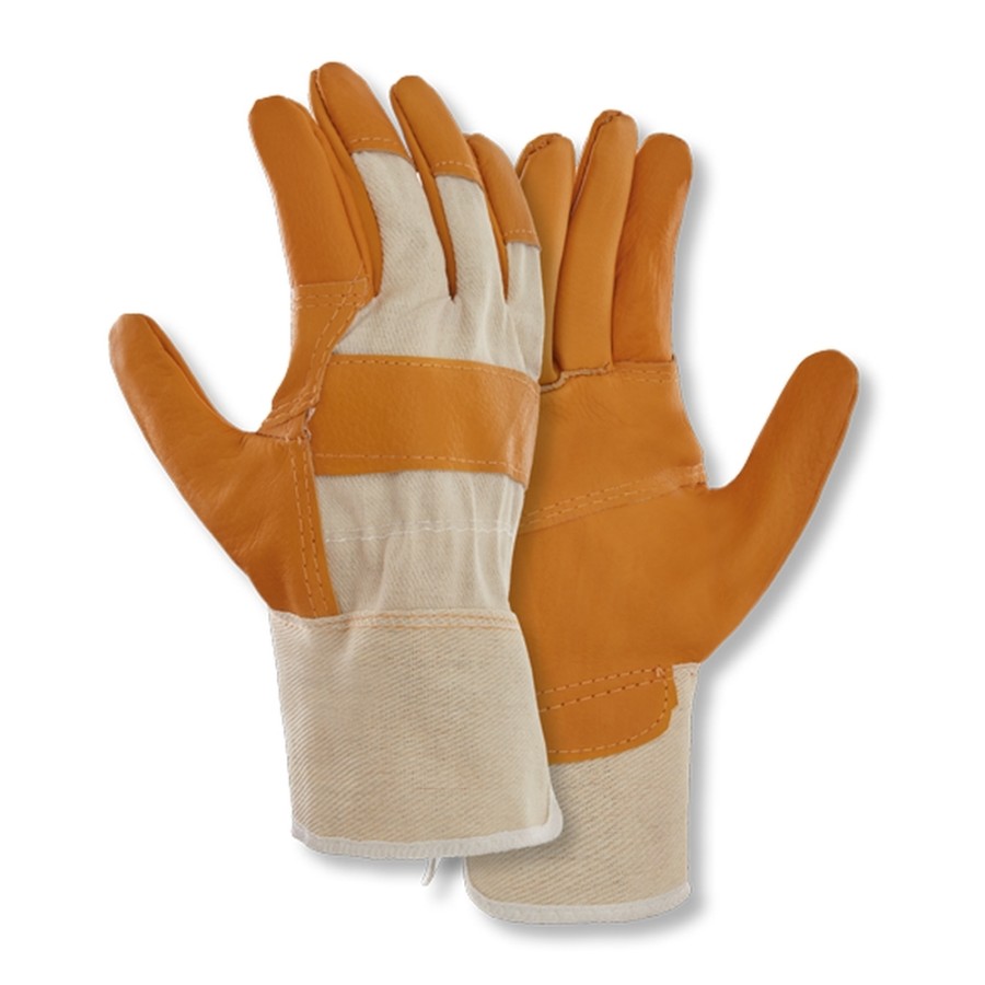 Möbelleder-Handschuhe HELLES LEDER