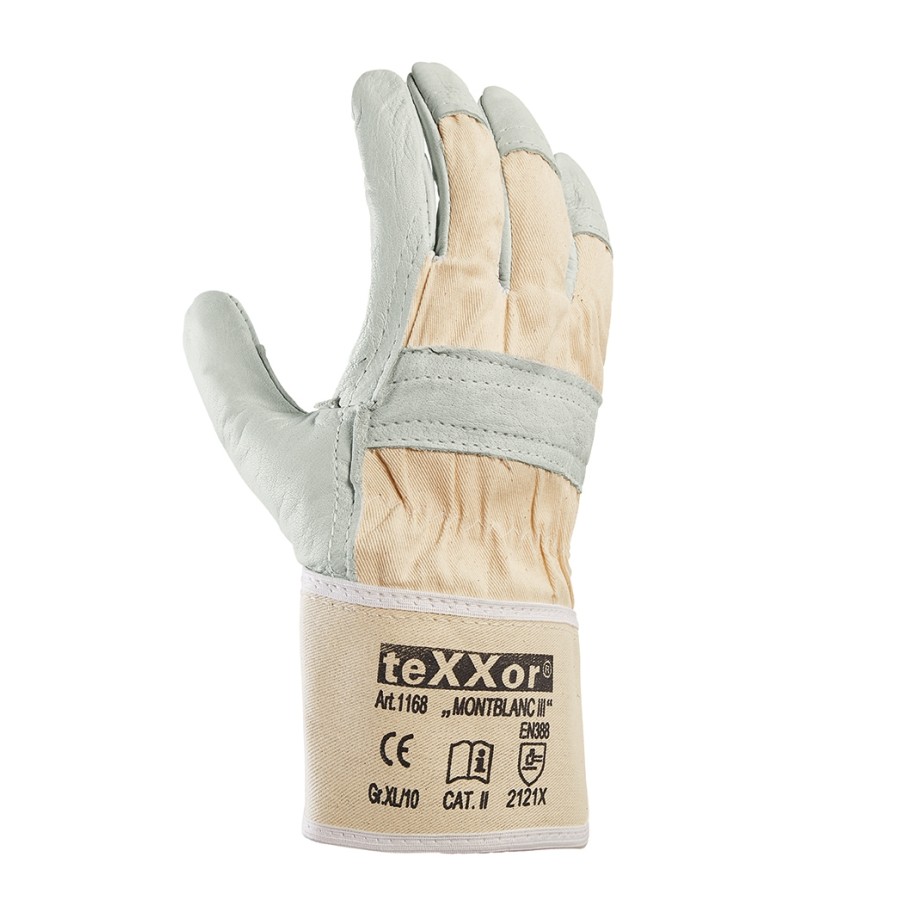 Rindvollleder-Handschuhe MONTBLANC III – Bild 3