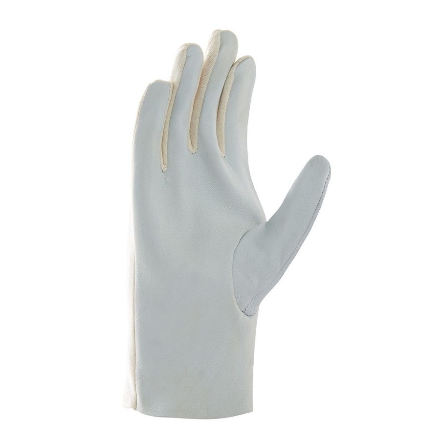 Ziegen-/Schafsnappa-Handschuhe TRIKOTRÜCKEN – Bild 2