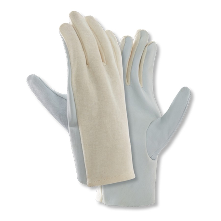 Ziegen-/Schafsnappa-Handschuhe TRIKOTRÜCKEN