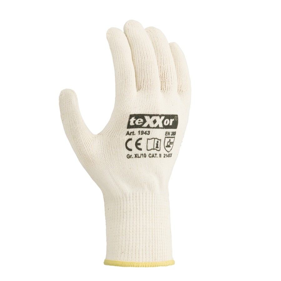 Mittelstrickhandschuhe BAUMWOLLE/NYLON – Bild 3