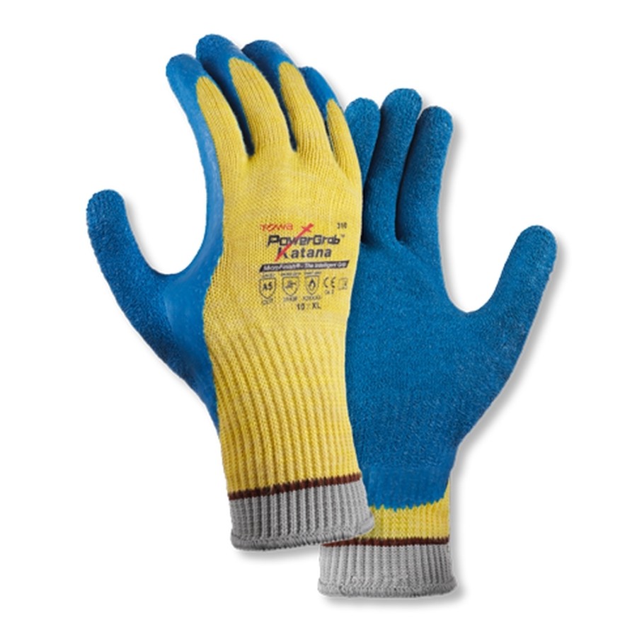 Aramid-Faser-Strickhandschuhe PowerGrab Katana