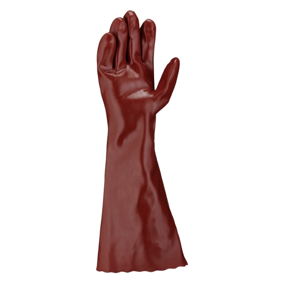 PVC-Handschuhe ROTBRAUN – Bild 2